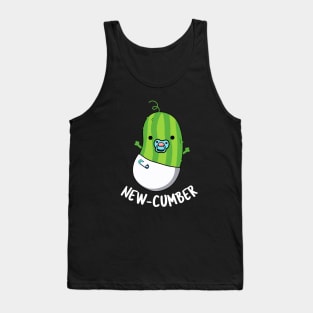 New-cumber Funny Veggie Cucumber Pun Tank Top